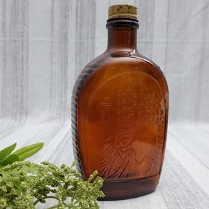 Vintage 1776 Log Cabin Bottle- Liberty Design